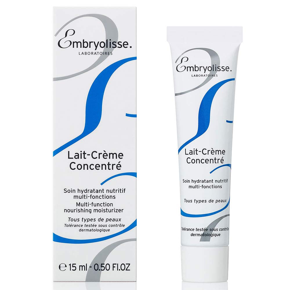 Embryolisse Lait -Creme Concentre | Versatile 6-in-1 Treatment Nourishing Moisturiser – Hydrates, Protects, and & Enhances Skin | Perfect Make-up Base | 15ml Size (Packaging May Vary)